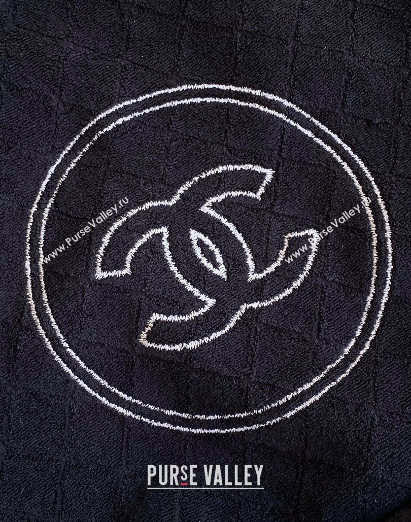 Chanel Coco Beach Bag Black 2025 A7567 (yezi-251127142)