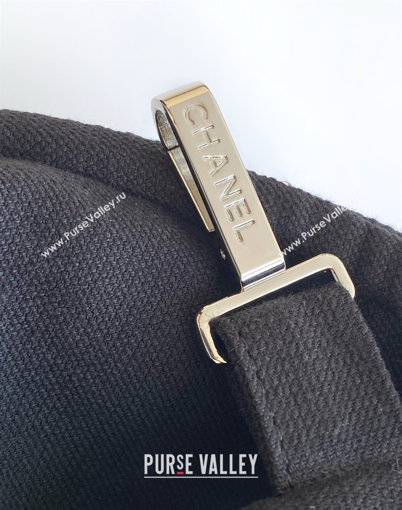 Chanel Coco Beach Bag Black 2025 A7567 (yezi-251127142)