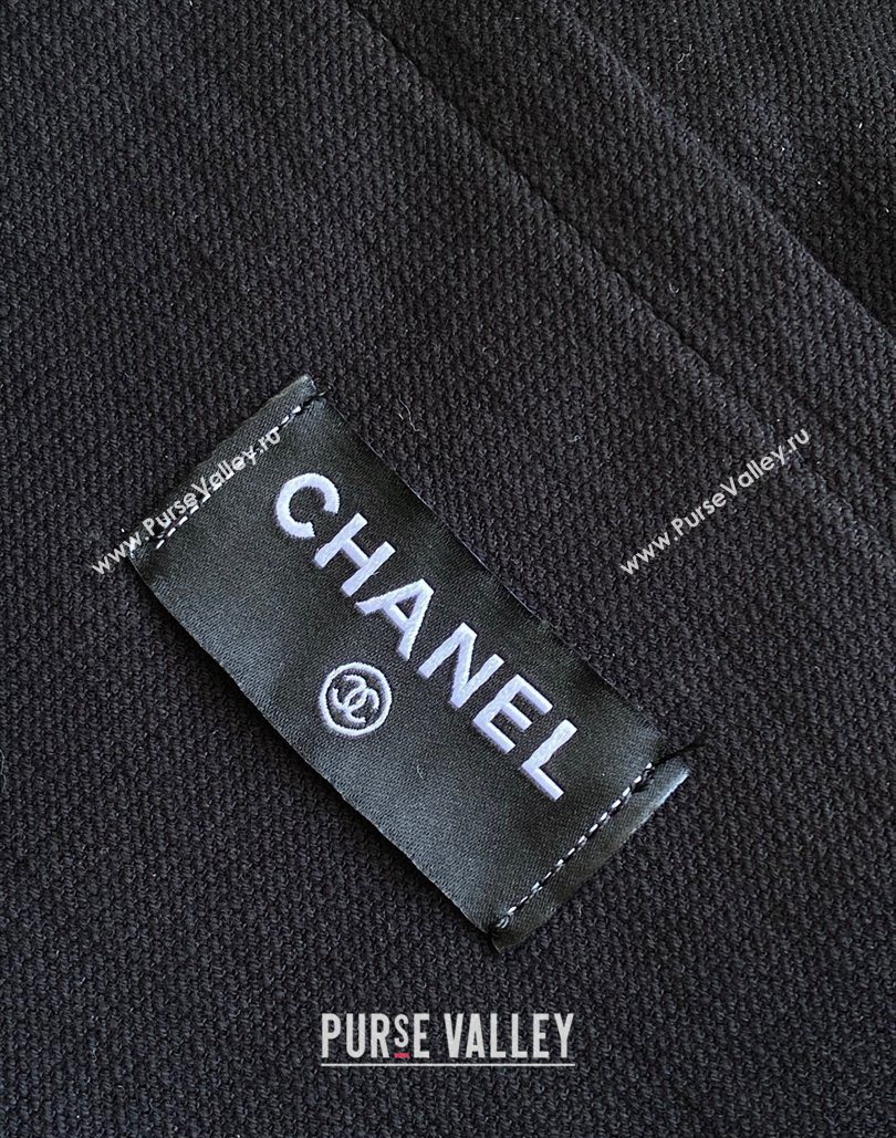 Chanel Coco Beach Bag Black 2025 A7567 (yezi-251127142)