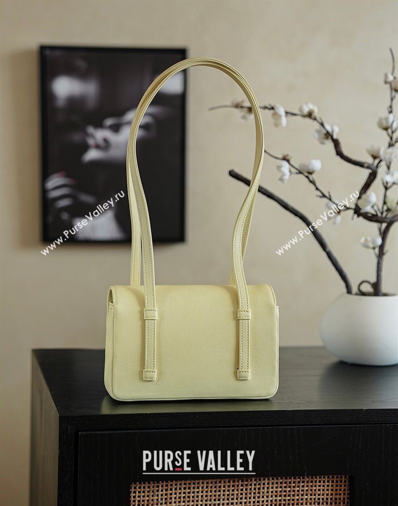 Chanel Calfskin Leather Hobo Bag Yellow 2025 CH112703 (yezi-251127074)