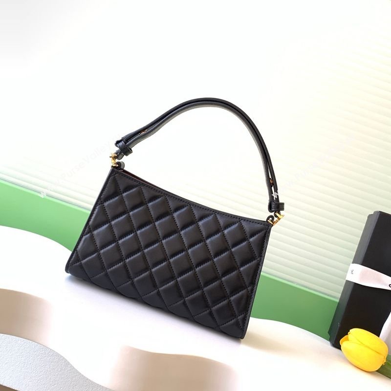 Chanel Lambskin Leather Hobo Bag Black 2026 AS6045 (yezi-260204025)