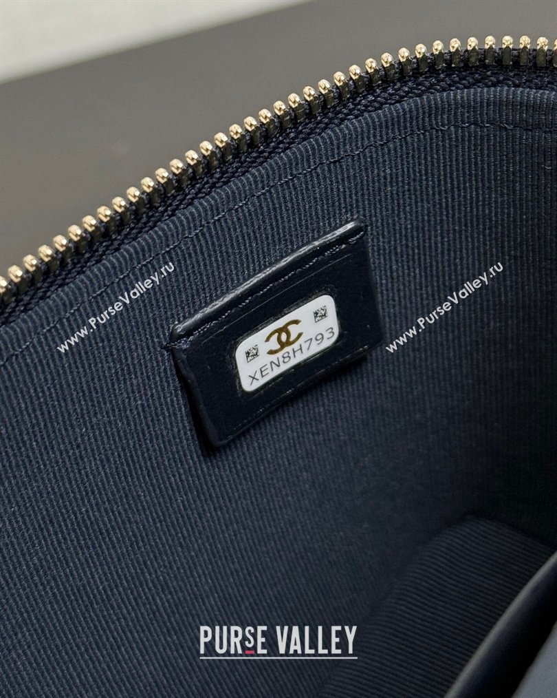 Chanel Quilted Denim Classic Vanity Bag with Chain 2026 AP4385 (yezi-260204051)