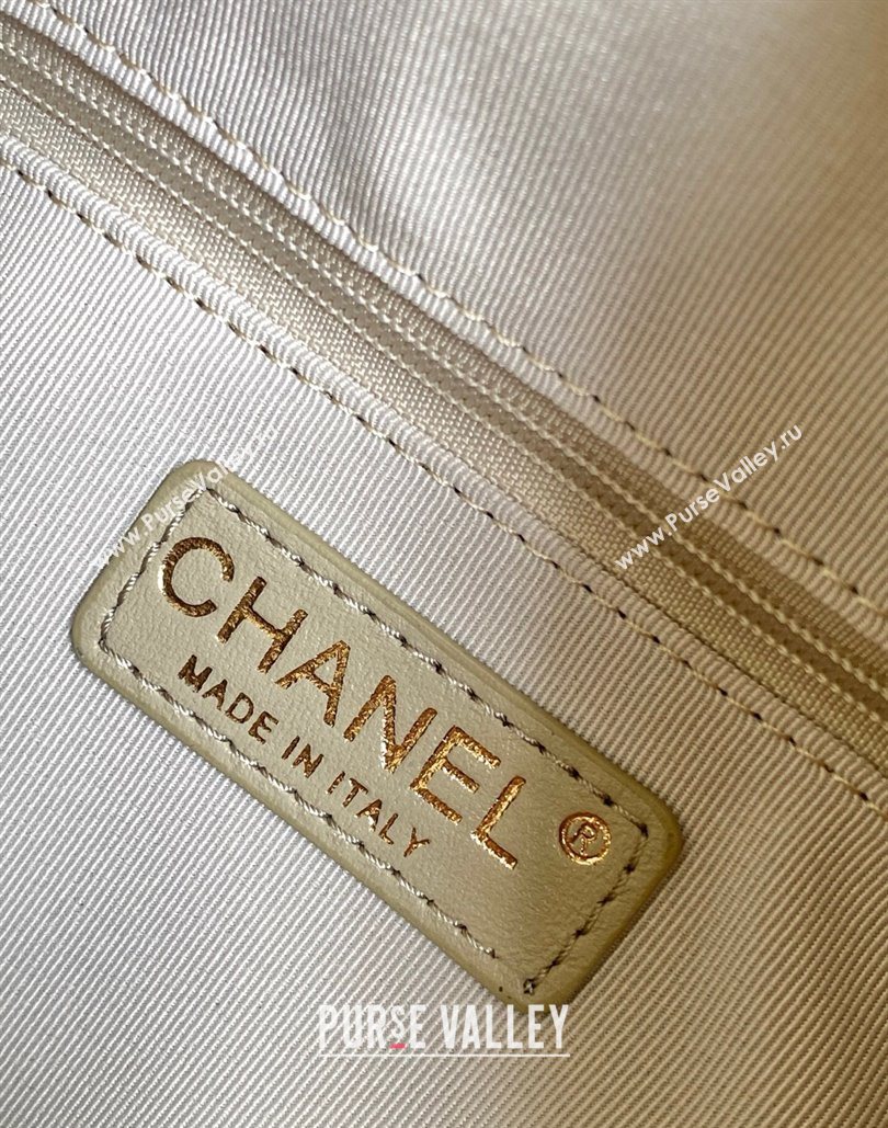 Chanel Small Suede Bowling Bag Grey 2025 AS5792 (yezi-251127020)