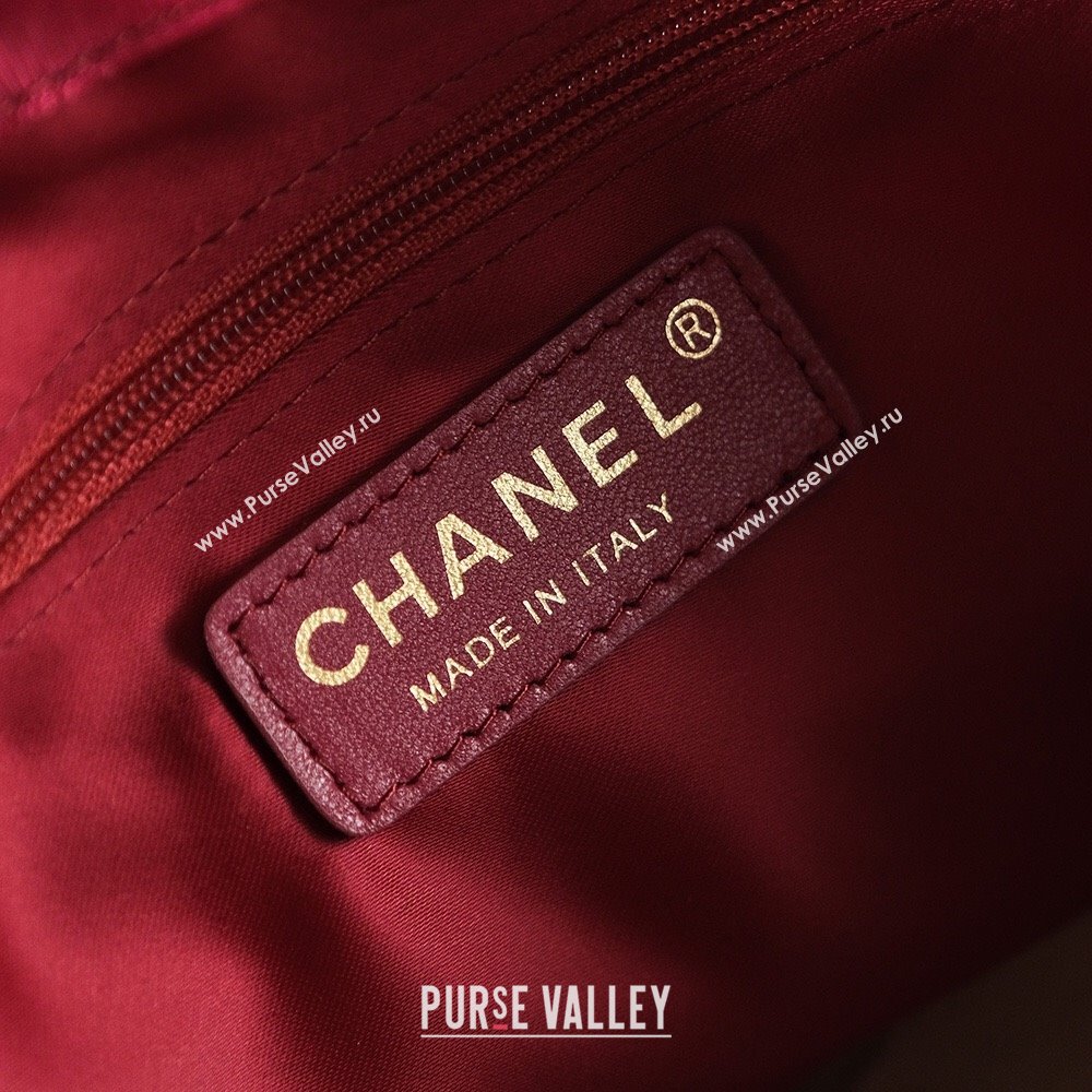 Chanel Denim Backpack Bag with Braided Trim Grey 2025 0113 (xiang-250113064)