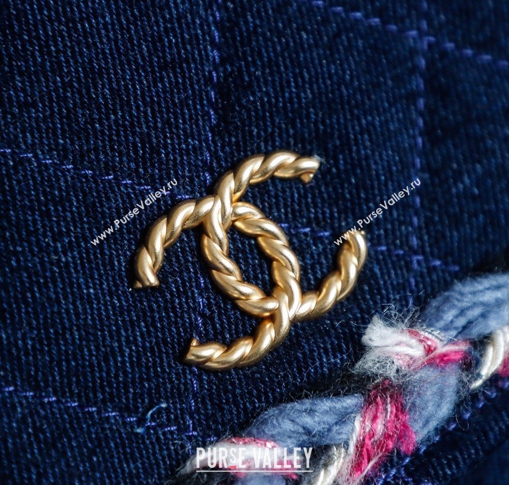 Chanel Denim Flap Bag Navy Blue 2025 CH101005 (yezi-251010095)