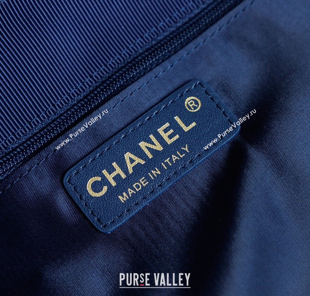 Chanel Denim Flap Bag Navy Blue 2025 CH101005 (yezi-251010095)