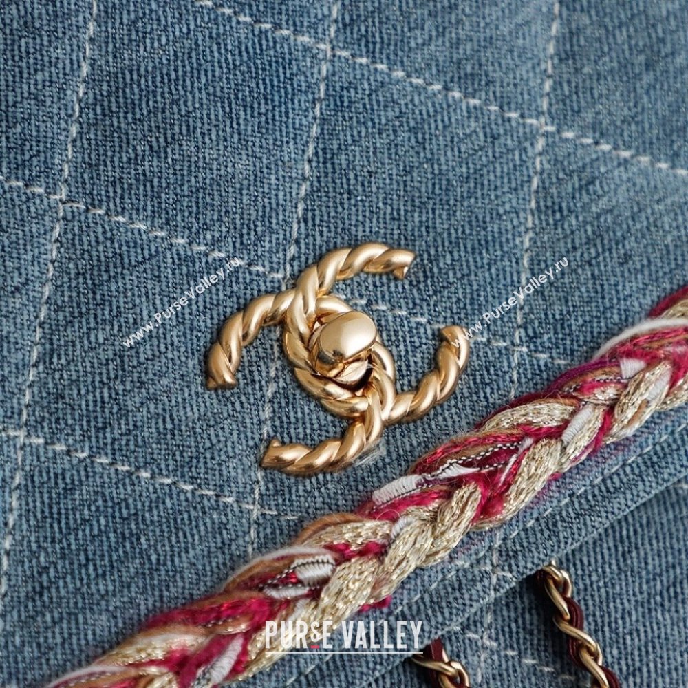 Chanel Denim Backpack Bag Blue2 2025 CH101005 (yezi-251010091)