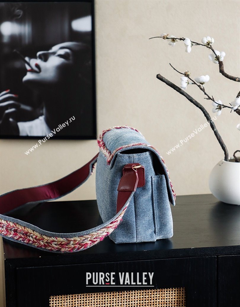 Chanel Denim Flap Bag Blue2 2025 CH101005 (yezi-251010094)