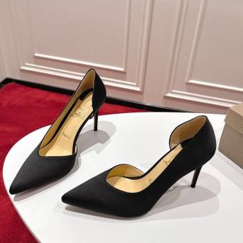 Christian Louboutin Iriza Pumps 8.5cm in Satin Black 2025 (MD-251030121)