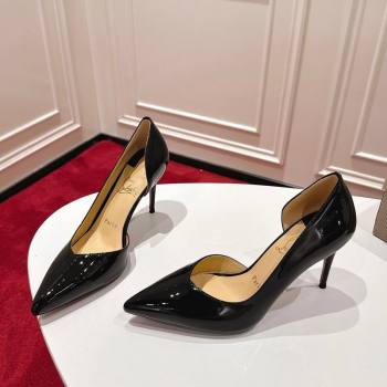 Christian Louboutin Iriza Pumps 8.5cm in Patent Leather Black 2025 (MD-251030123)
