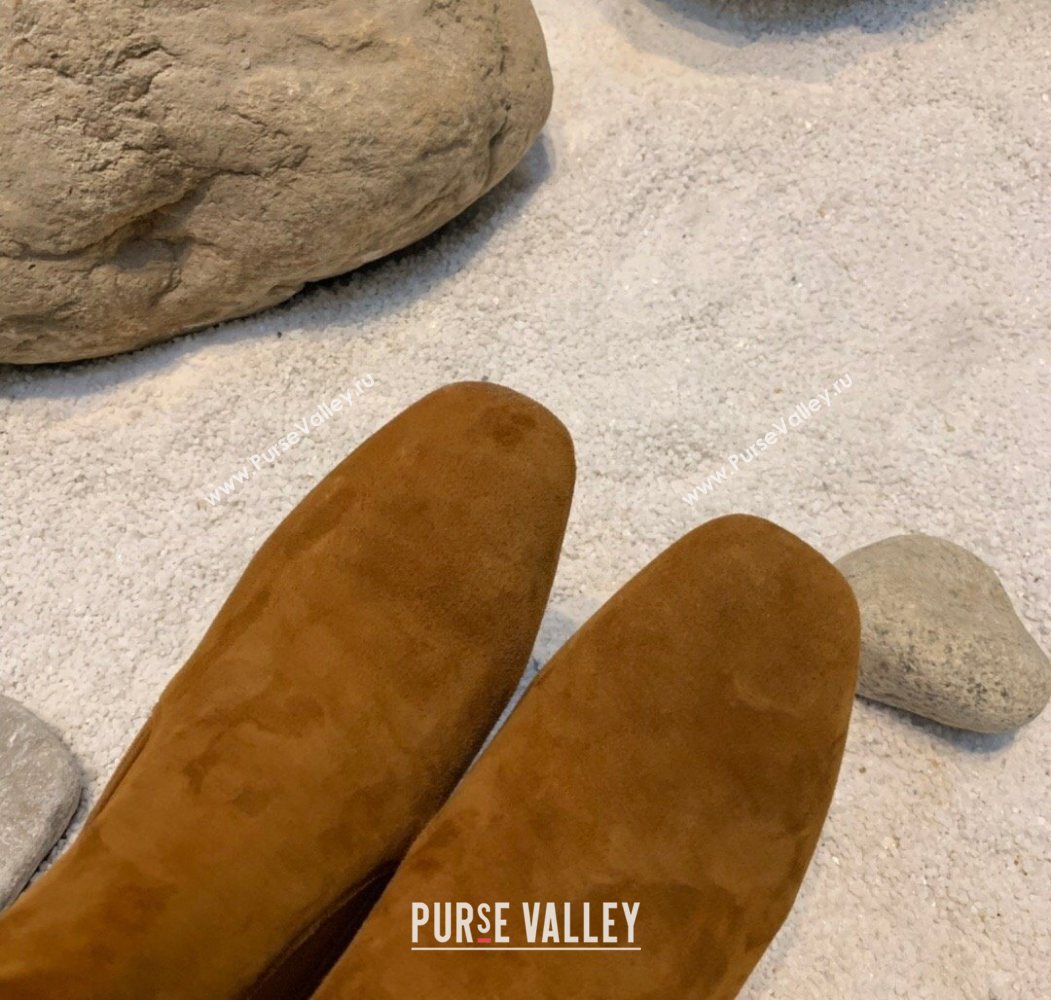 Christian Louboutin Study Heel Ankle Boots 5.5cm in Suede Brown 2025 (MD-251030173)