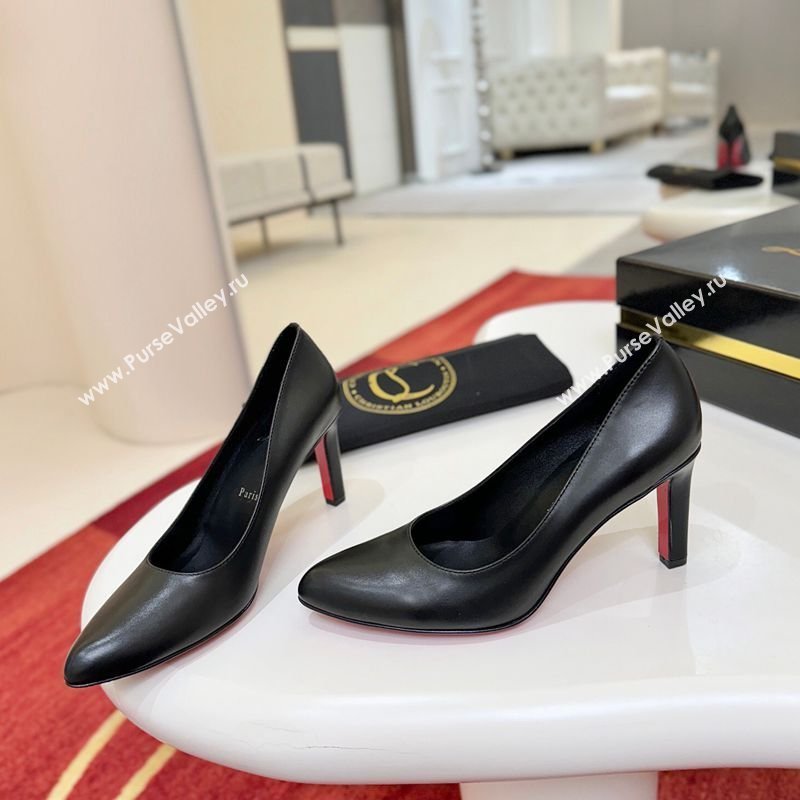 Christian Louboutin Fannylove Pumps 8.5cm in Calf Leather Black 2026 0225 (MD-260225100)