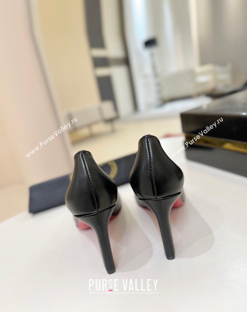 Christian Louboutin Fannylove Pumps 8.5cm in Calf Leather Black 2026 0225 (MD-260225100)