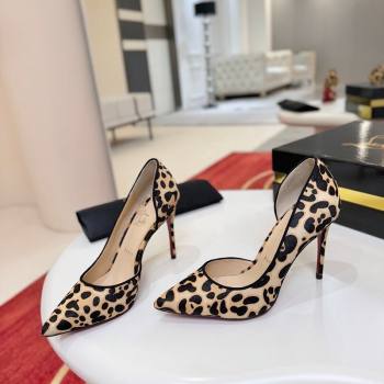 Christian Louboutin Iriza Pumps 10cm in Leopard Print Beige 2026 0225 (MD-260225103)