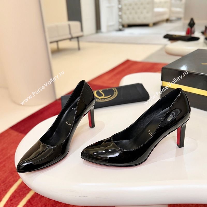 Christian Louboutin Fannylove Pumps 8.5cm in Patent Leather Black 2026 0225 (MD-260225098)