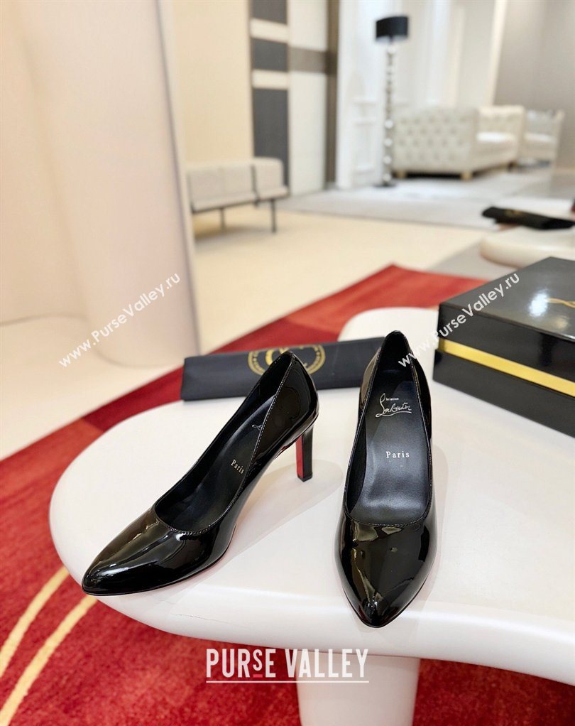 Christian Louboutin Fannylove Pumps 8.5cm in Patent Leather Black 2026 0225 (MD-260225098)