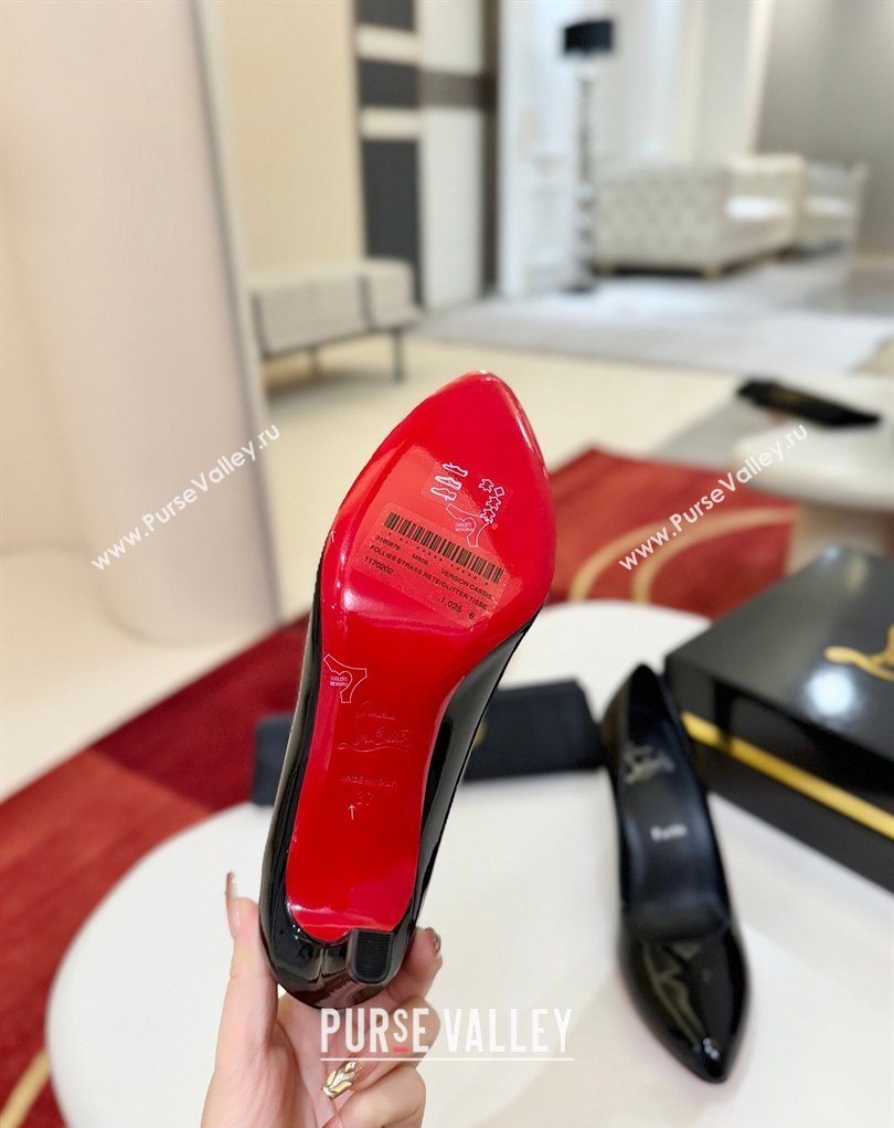 Christian Louboutin Fannylove Pumps 8.5cm in Patent Leather Black 2026 0225 (MD-260225098)