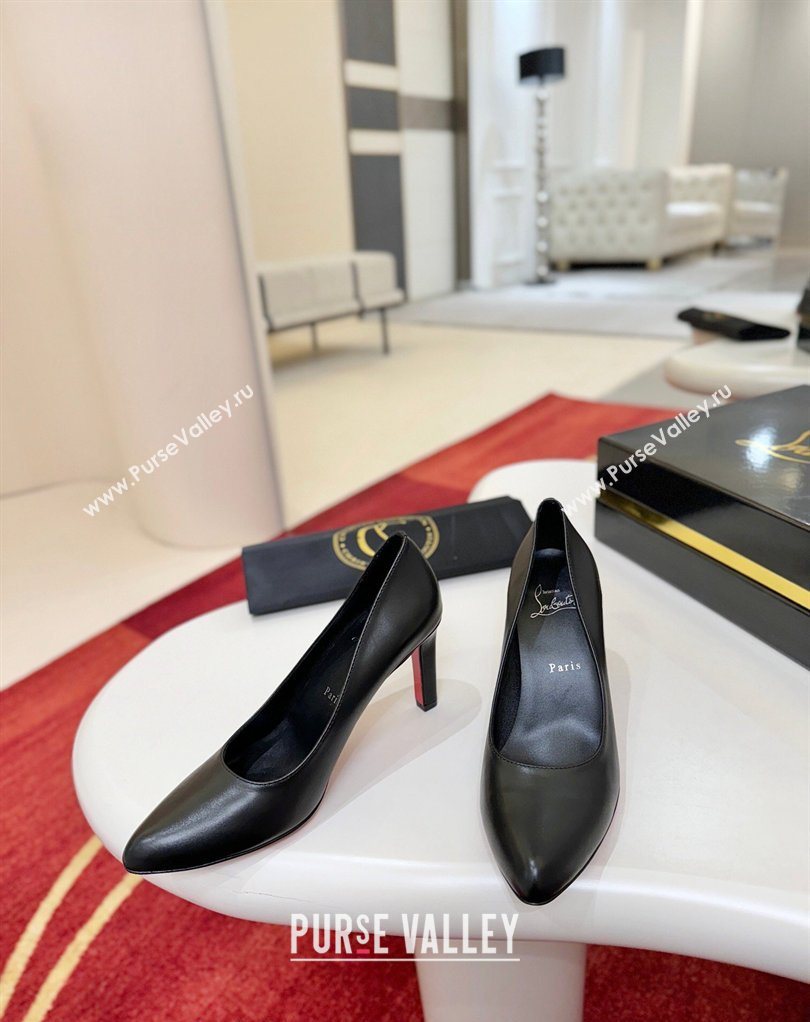 Christian Louboutin Fannylove Pumps 8.5cm in Calf Leather Black 2026 0225 (MD-260225100)