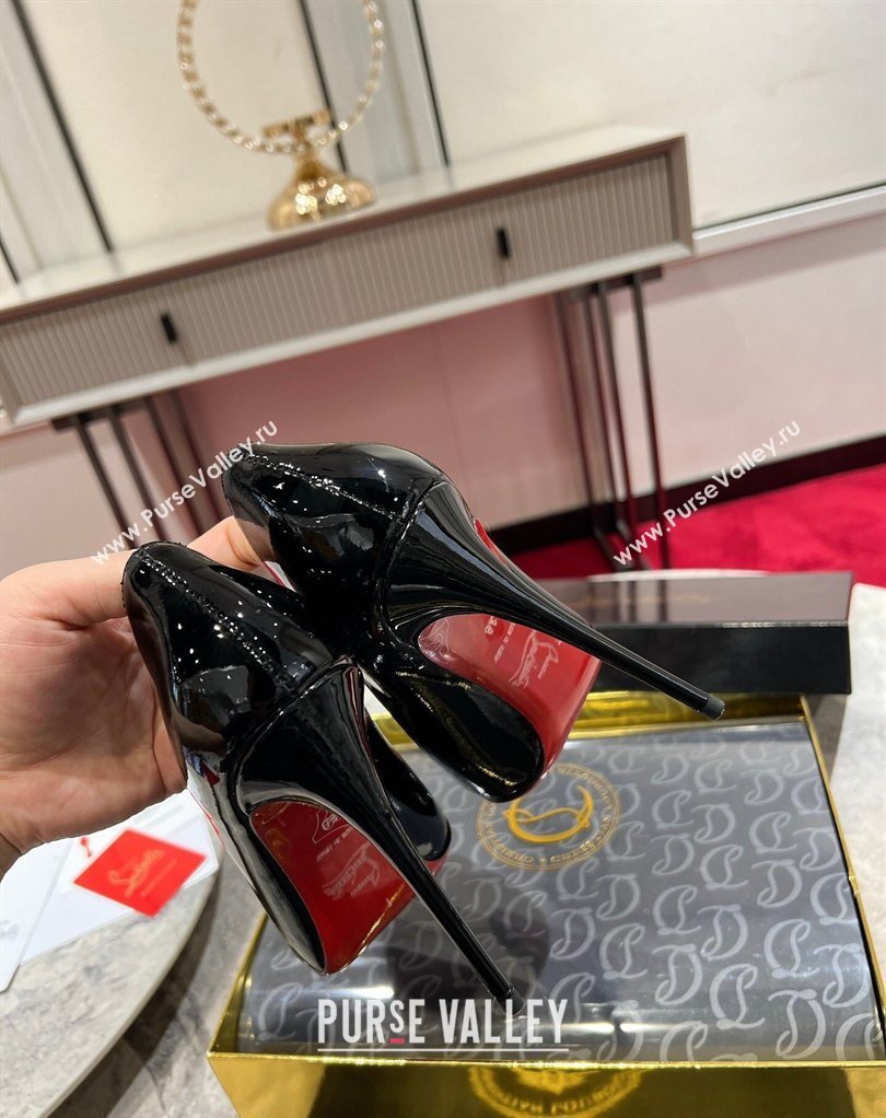Christian Louboutin So Kate Pumps 12cm in Patent Leather Black 2026 0225 (MD-260225073)
