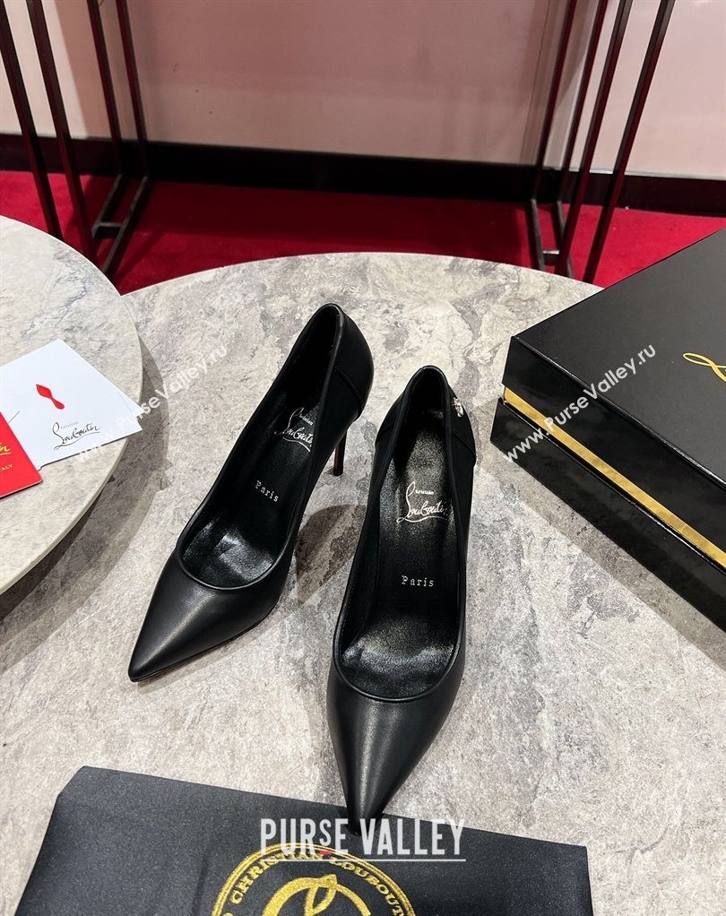 Christian Louboutin Sporty Kate Pumps 10cm in Calf Leather Black 2026 0225 (MD-260225083)