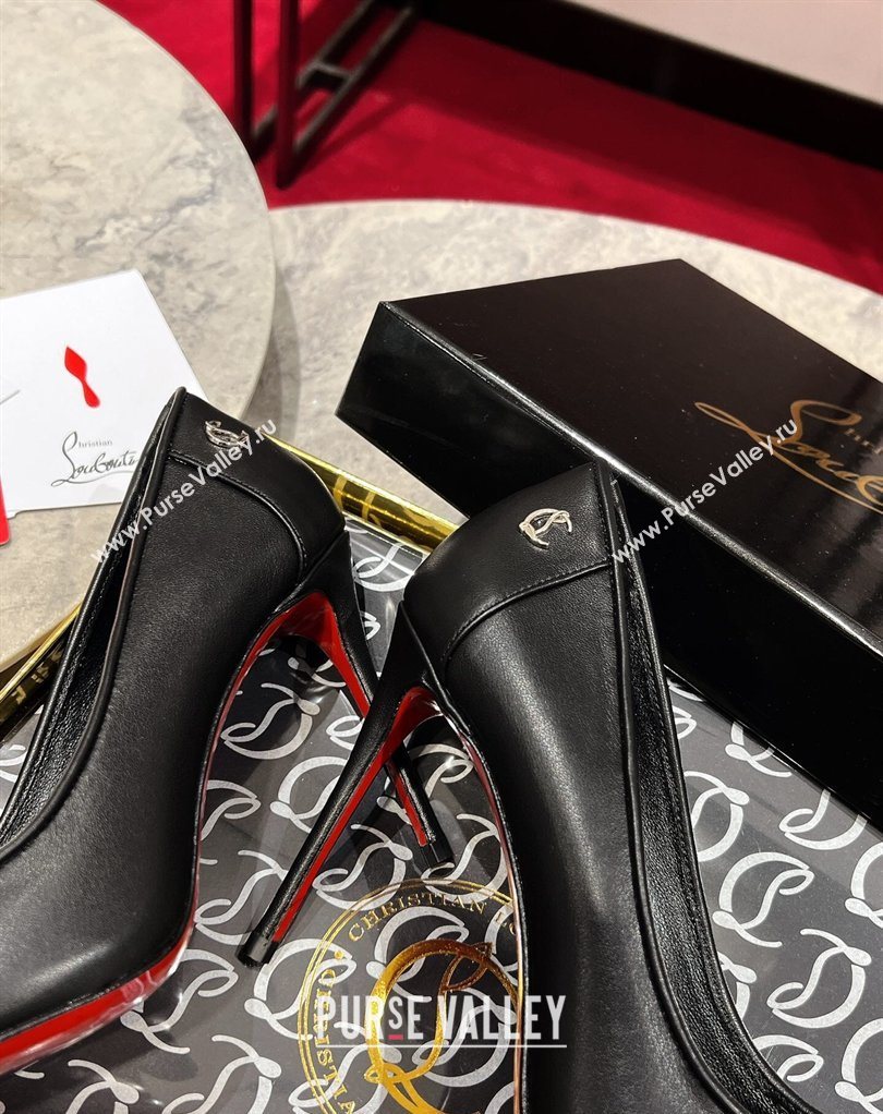 Christian Louboutin Sporty Kate Pumps 10cm in Calf Leather Black 2026 0225 (MD-260225083)