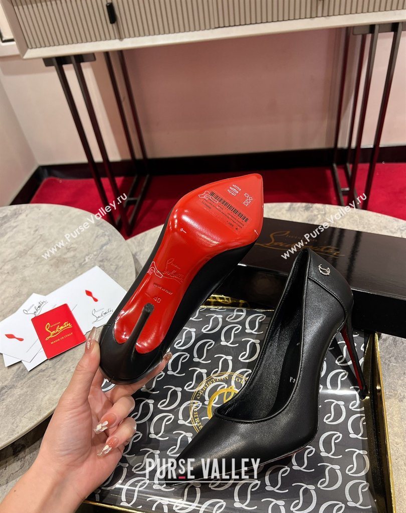Christian Louboutin Sporty Kate Pumps 10cm in Calf Leather Black 2026 0225 (MD-260225083)