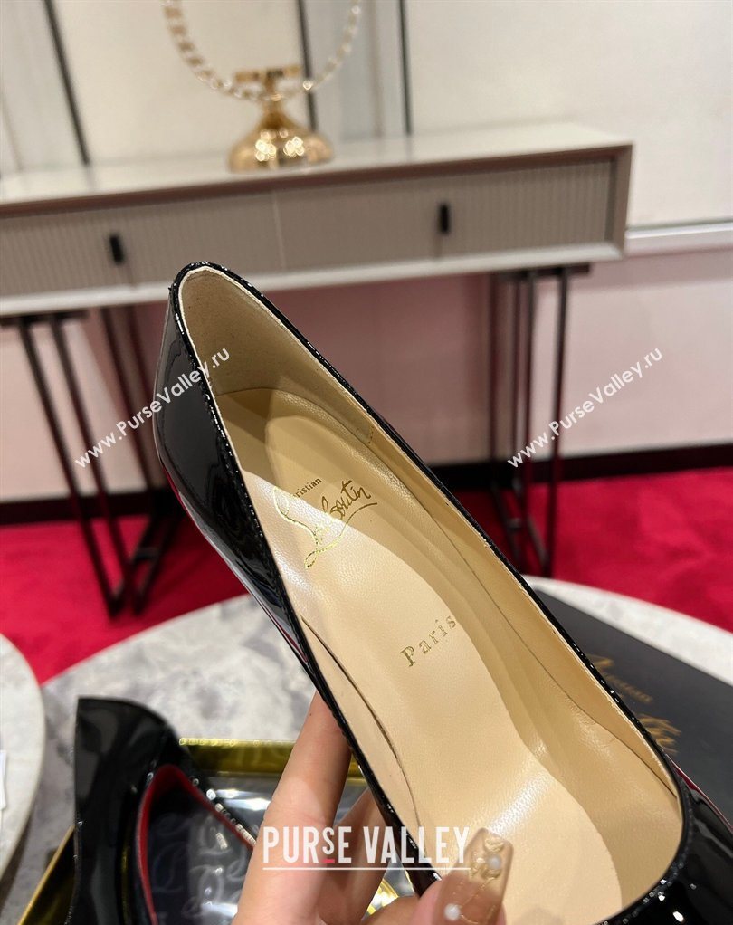 Christian Louboutin Kate Pumps 10cm in Patent Leather Black 2026 0225 (MD-260225075)