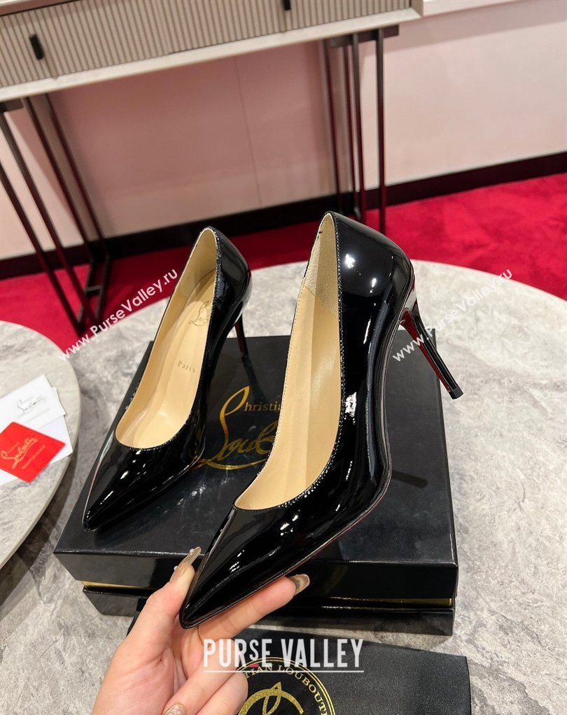 Christian Louboutin Kate Pumps 8.5cm in Patent Leather Black 2026 0225 (MD-260225077)