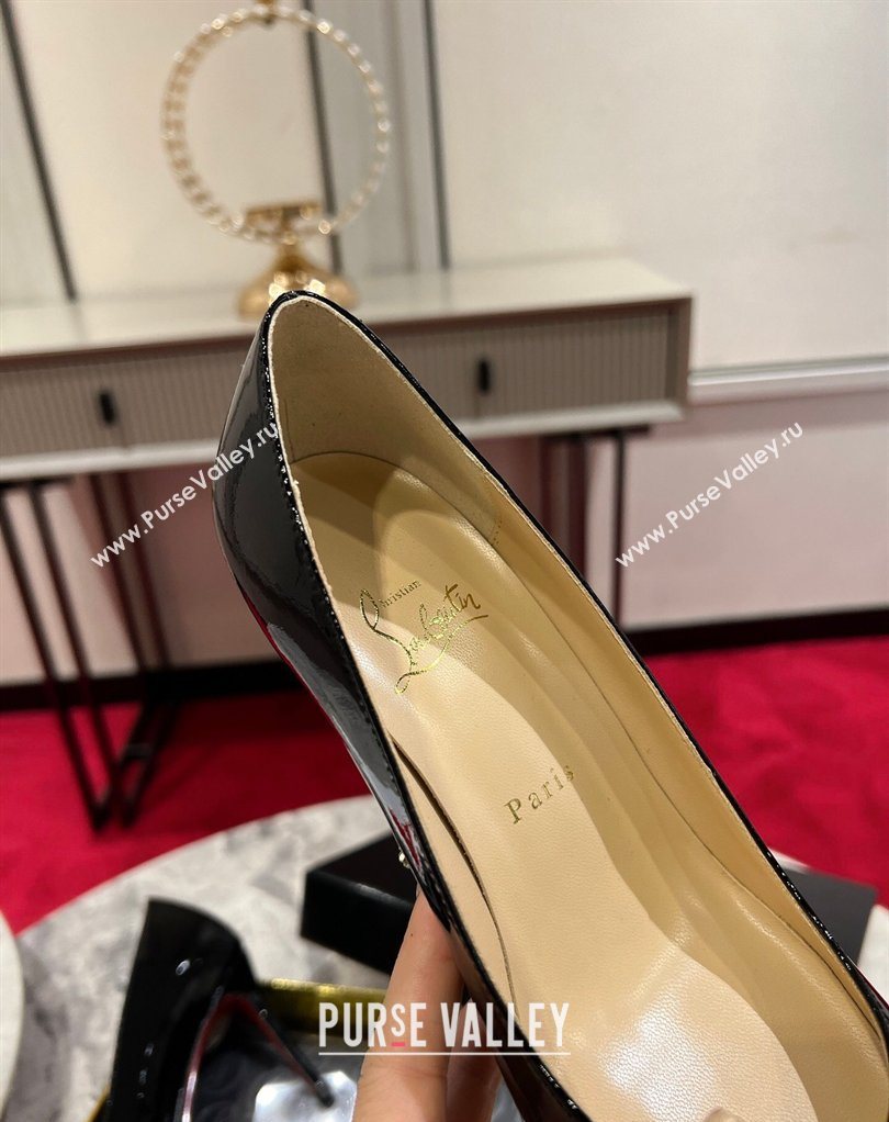 Christian Louboutin Kate Pumps 8.5cm in Patent Leather Black 2026 0225 (MD-260225077)