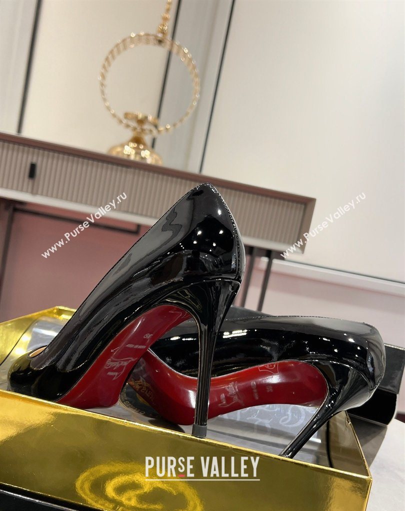 Christian Louboutin Kate Pumps 8.5cm in Patent Leather Black 2026 0225 (MD-260225077)