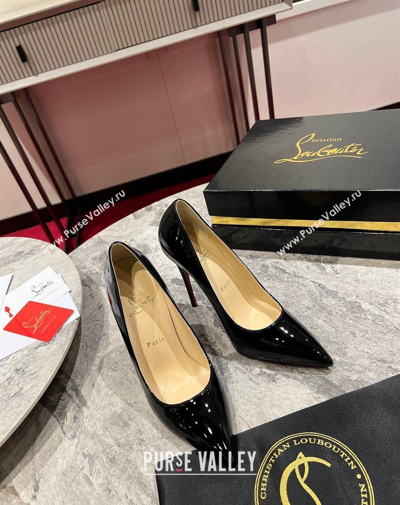 Christian Louboutin So Kate Pumps 12cm in Patent Leather Black 2026 0225 (MD-260225073)