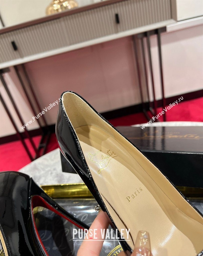 Christian Louboutin So Kate Pumps 12cm in Patent Leather Black 2026 0225 (MD-260225073)