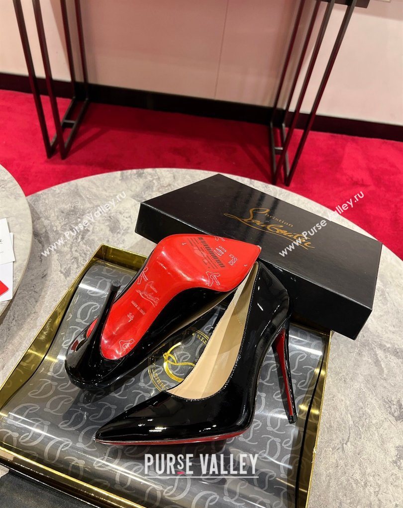 Christian Louboutin So Kate Pumps 12cm in Patent Leather Black 2026 0225 (MD-260225073)