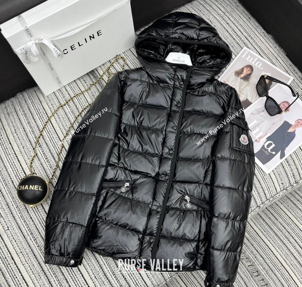 Moncler Hoodie Down Jacket Black 2024 1219 (QI-241219034)