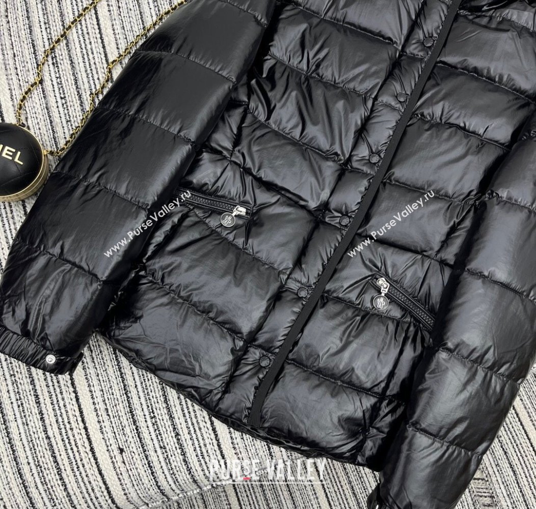 Moncler Hoodie Down Jacket Black 2024 1219 (QI-241219034)