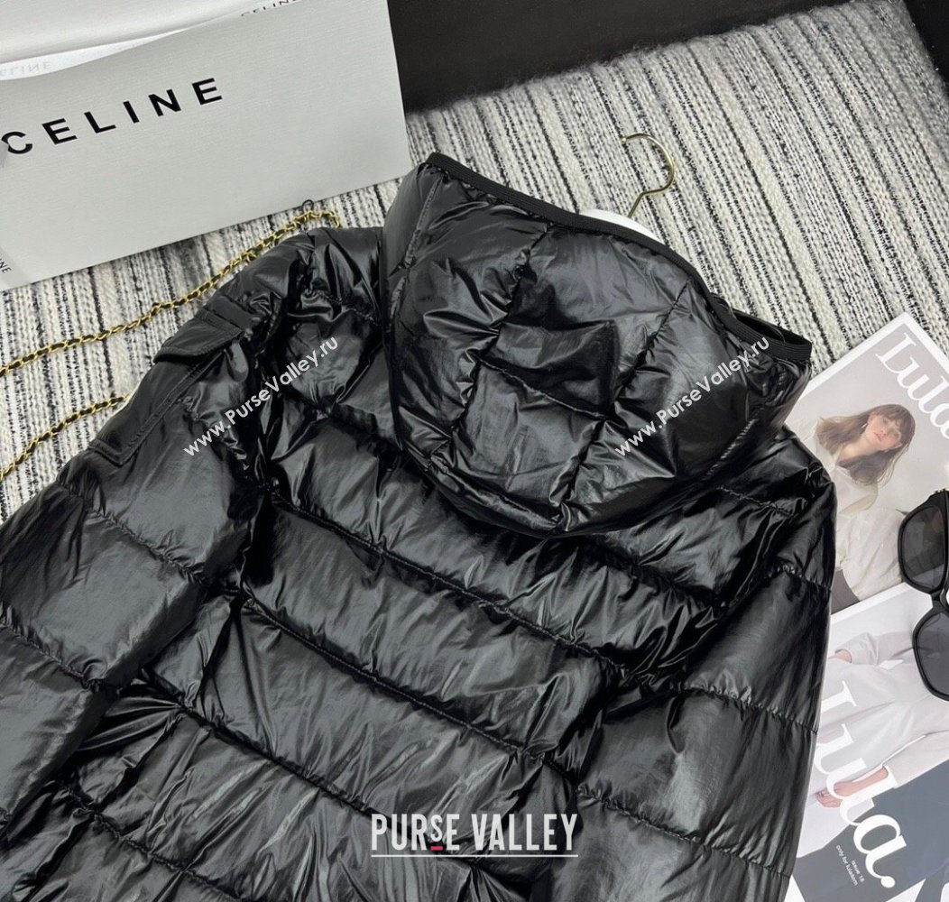 Moncler Hoodie Down Jacket Black 2024 1219 (QI-241219034)