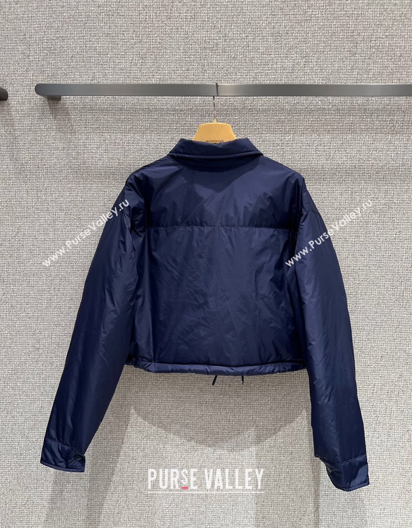 Miu Miu Down Jacket Navy Blue 2025 M091815 (QI-250918030)