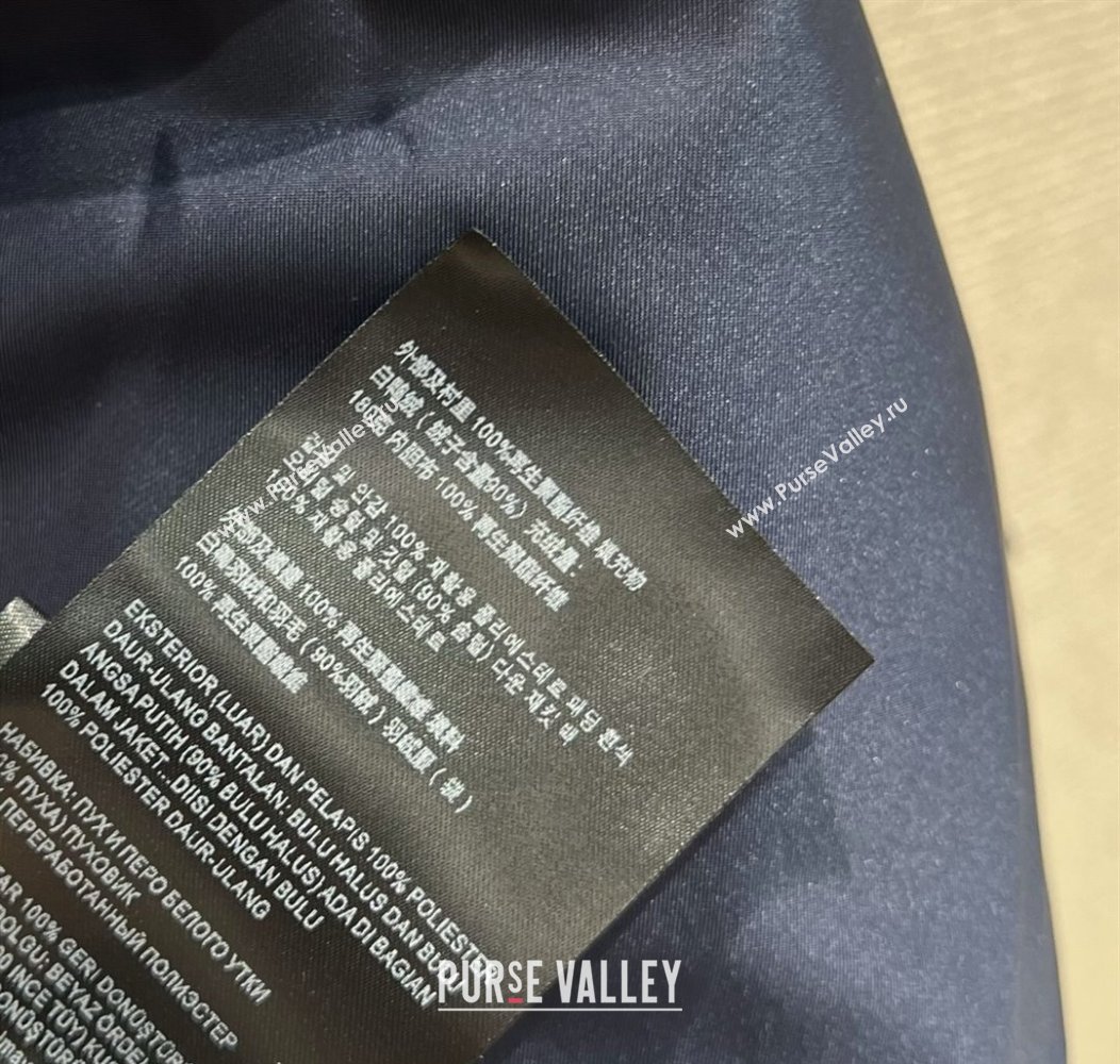 Miu Miu Down Jacket Navy Blue 2025 M091815 (QI-250918030)