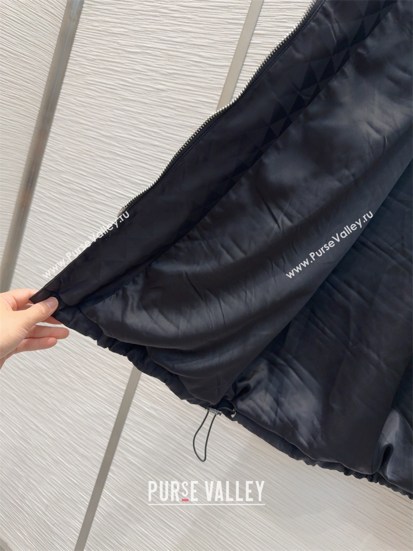 Prada Nylon Coat Black 2025 PR091923 (QI-250919023)