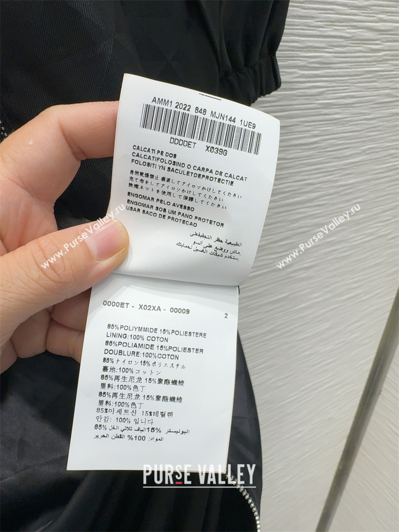 Prada Nylon Coat Black 2025 PR091923 (QI-250919023)