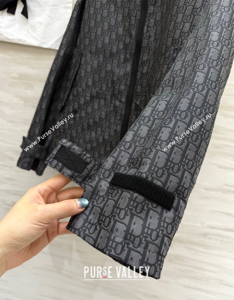 Dior Oblique Jacket Grey 2025 DR091901 (QI-250919002)