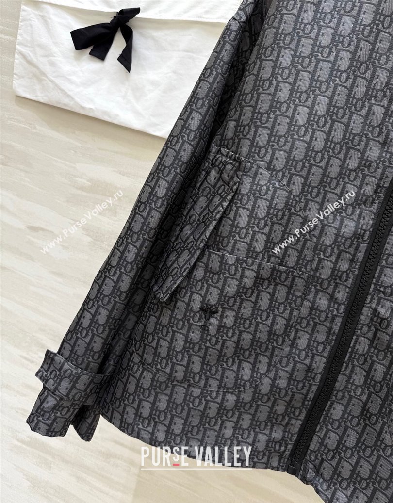 Dior Oblique Jacket Grey 2025 DR091901 (QI-250919002)