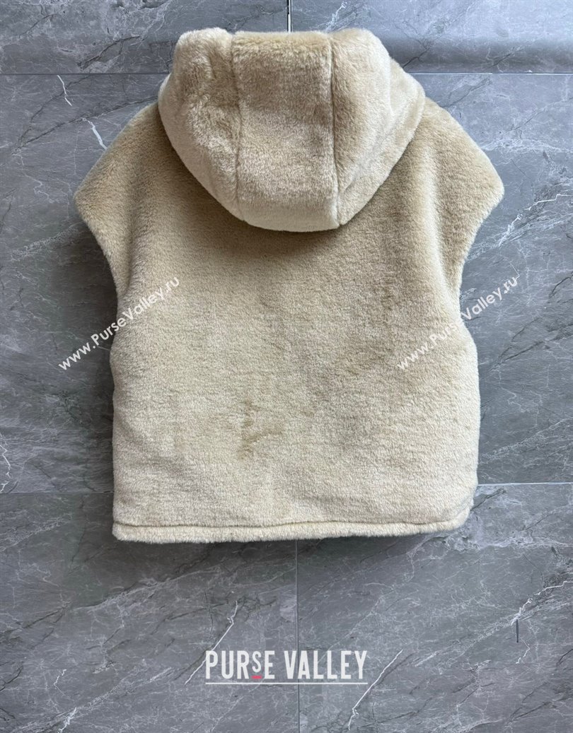 Prada Wool Nylon Reversible Vest Brown/Beige 2025 PR091958 (QI-250919058)