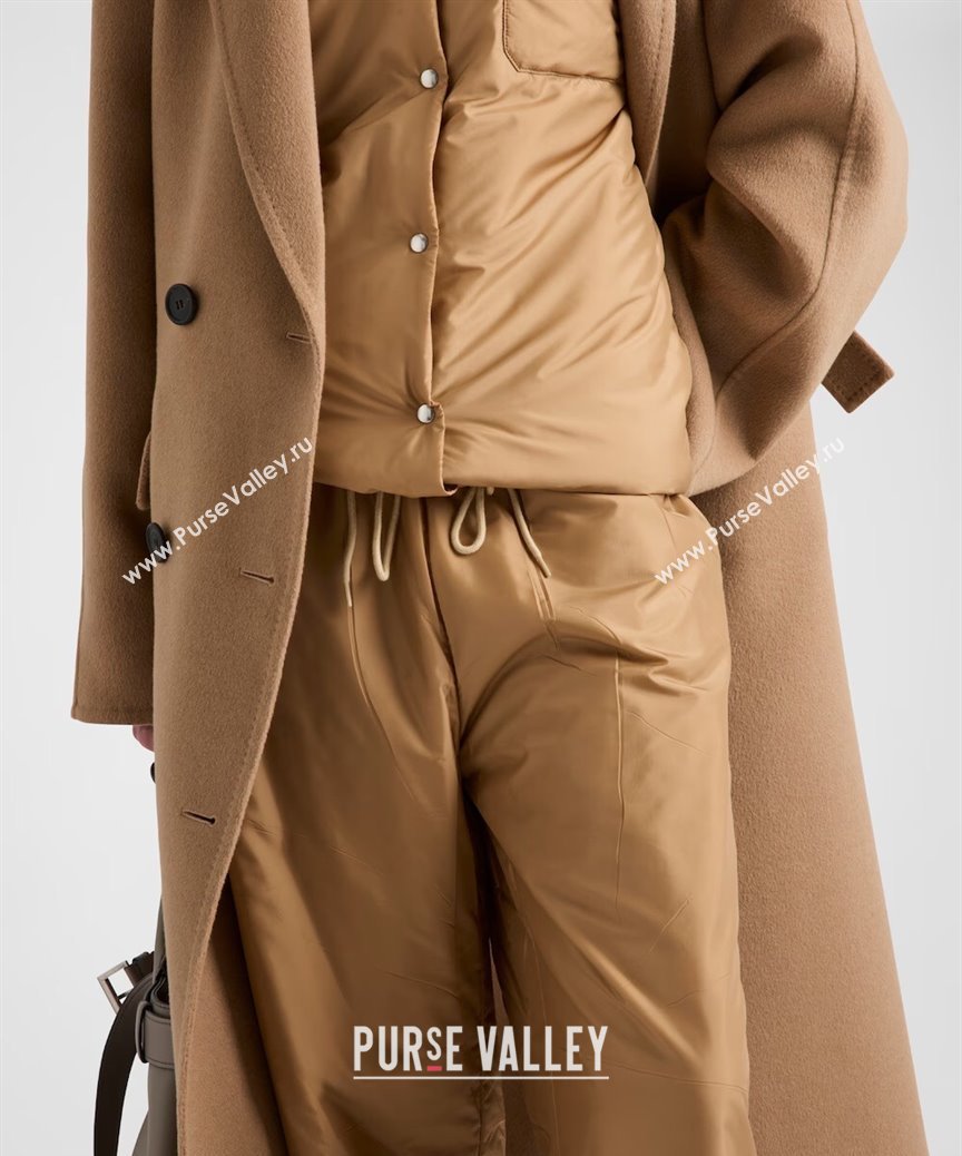 Prada Cotton-Padded Jacket and Pants Set Beige 2025 PR091960 (QI-250919060)