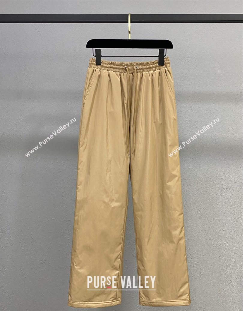 Prada Cotton-Padded Jacket and Pants Set Beige 2025 PR091960 (QI-250919060)