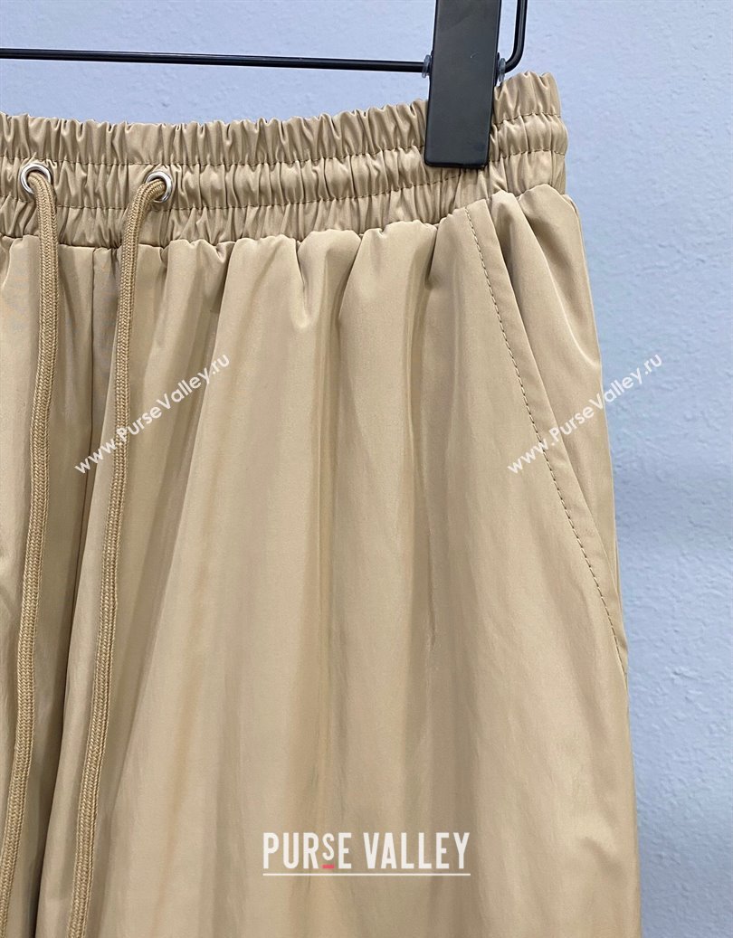 Prada Cotton-Padded Jacket and Pants Set Beige 2025 PR091960 (QI-250919060)