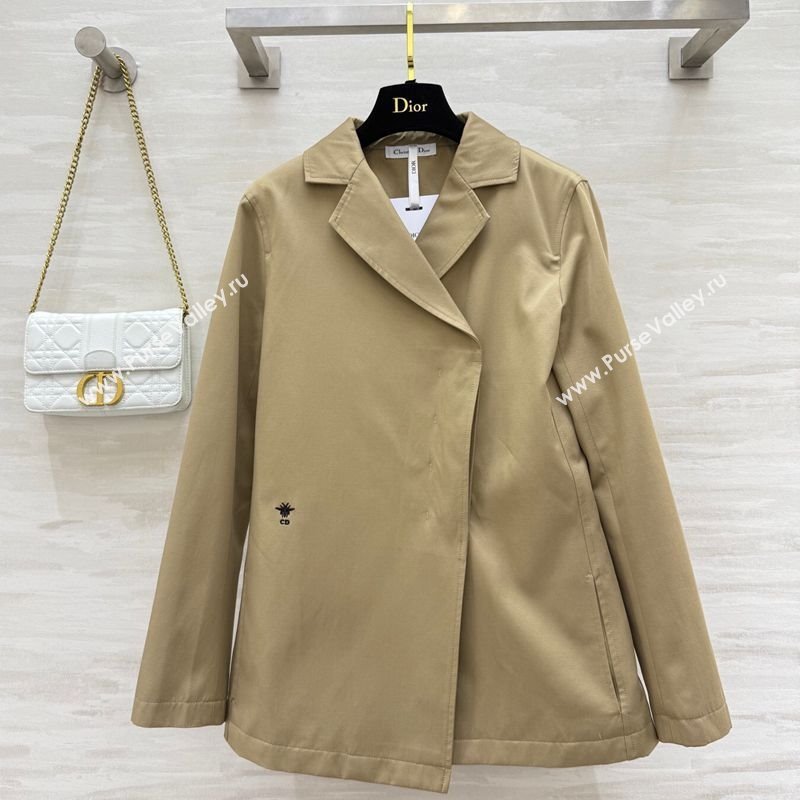 Dior Short Coat Khaki 2025 DR091973 (QI-250919073)