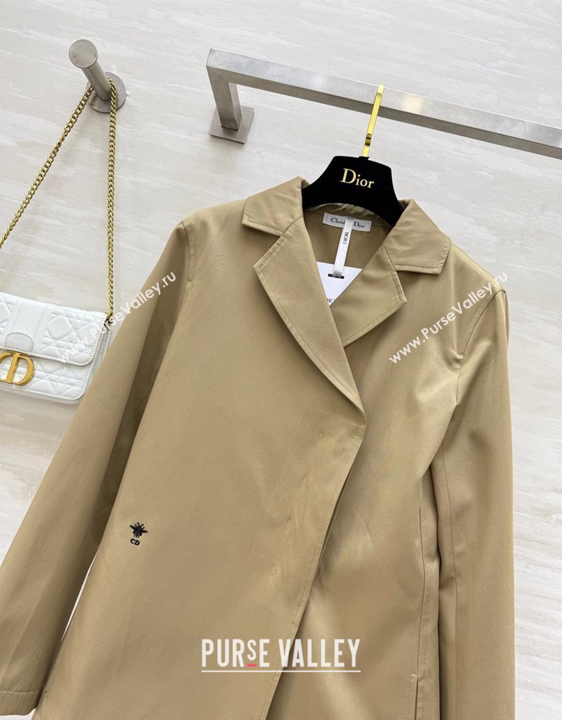 Dior Short Coat Khaki 2025 DR091973 (QI-250919073)
