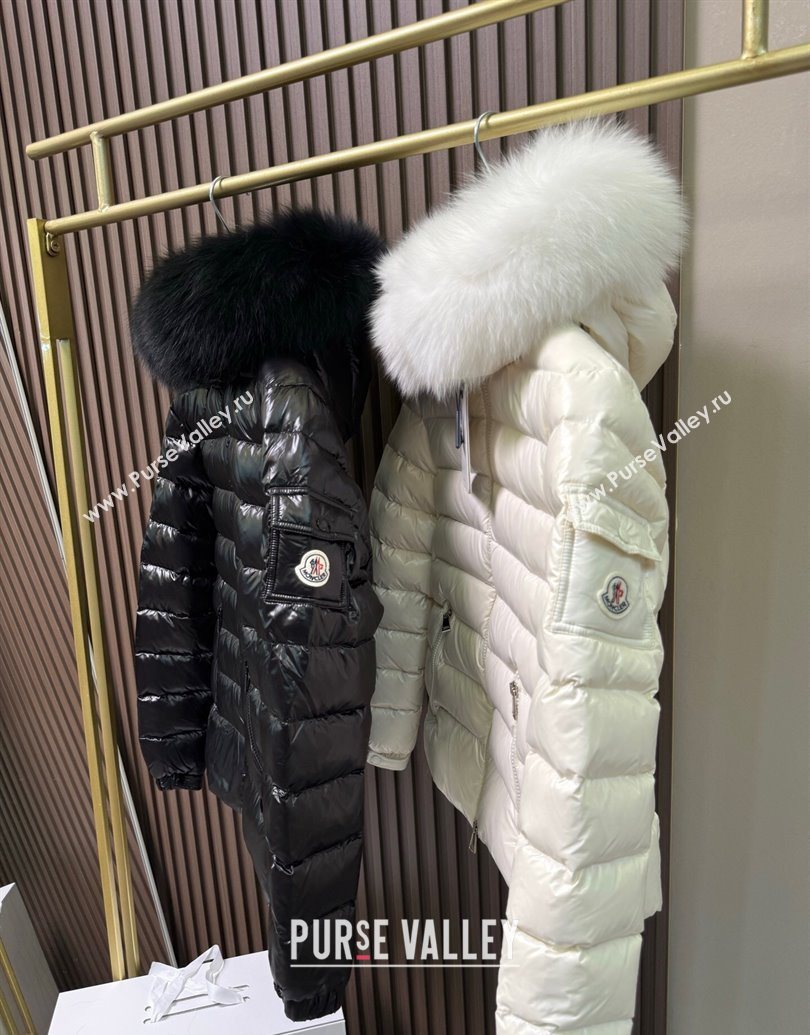 Moncler Classic Down Jacket White/Black 2025 1014 (QI-251014093)