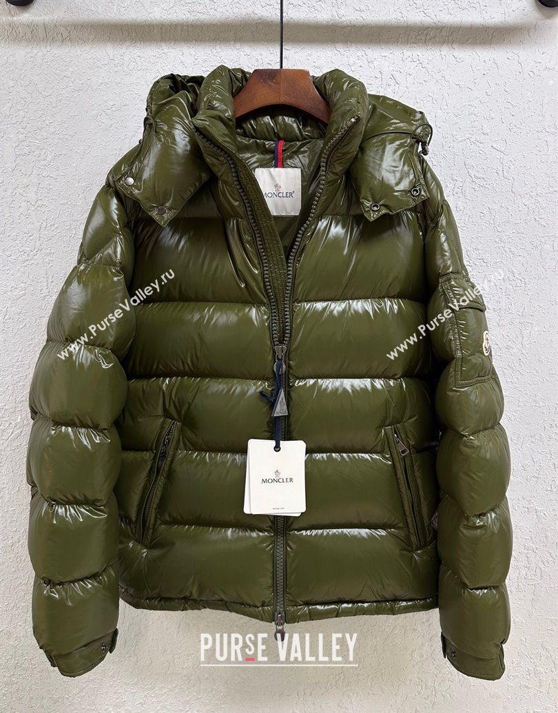 Moncler Maya Down Jacket Green 2025 1014 (QI-251014096)
